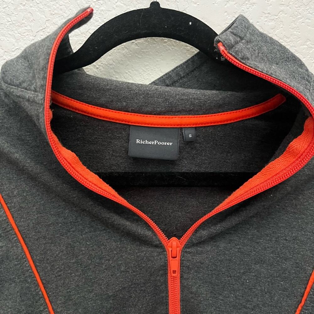 Richer Poorer Half Zip Mock Neck Sweatshirt-Women Size S - Picture 3 of 6